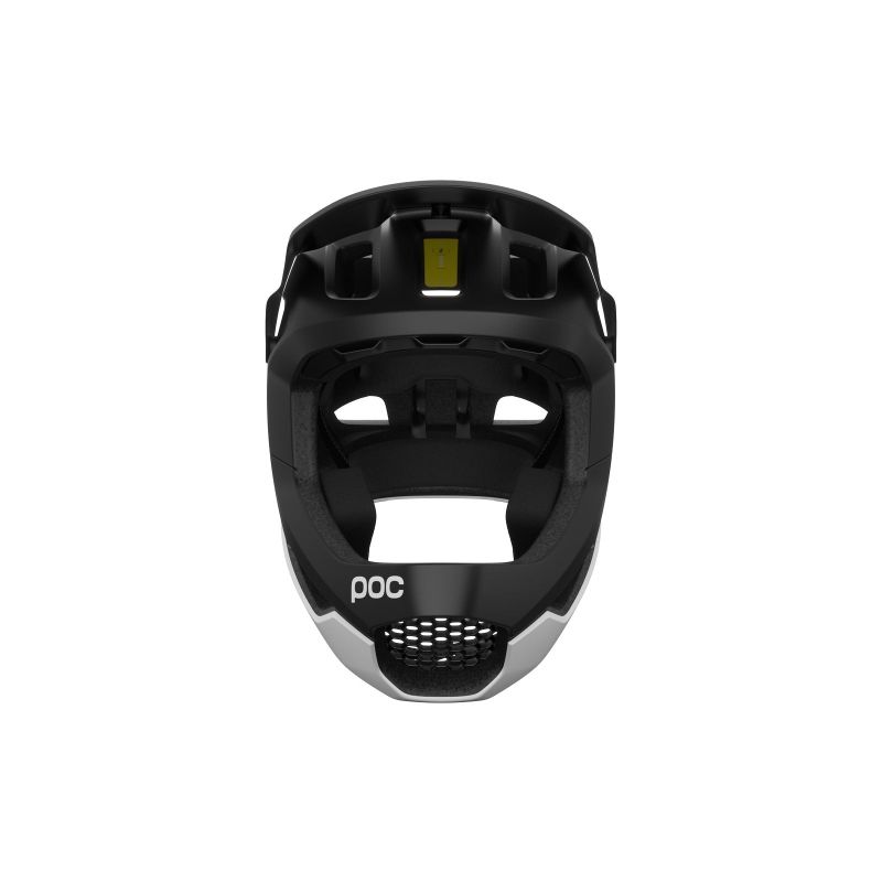 6. Kask rowerowy POC Otocon Race Mips czarno biały