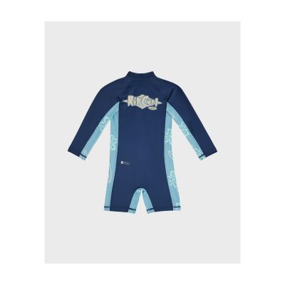 3. Lycra chłopięca RIP CURL Ride The Wave Upf L/S Sp-Boy niebieska