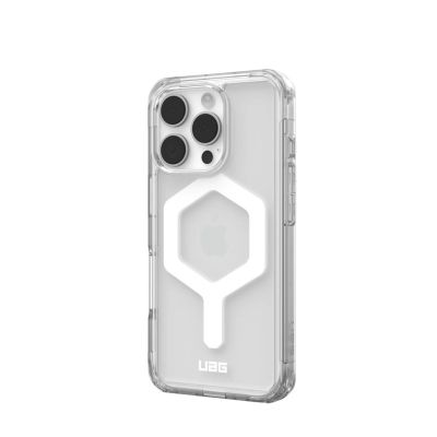 4. Etui Urban Armor Gear UAG John Plyo Magsafe Lód/Biały