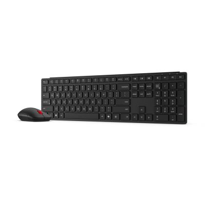 4. Lenovo 4X31S04848 klawiatura Dołączona myszka Biuro RF Wireless + Bluetooth Belgijski Czarny