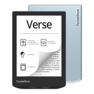 5. Czytnik Ebook PocketBook Verse 629 6" 8GB Wi-Fi Bright Blue