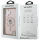 8. Etui Karl Lagerfeld IML Choupette Sketch Logo MagSafe na iPhone 16 - różowe