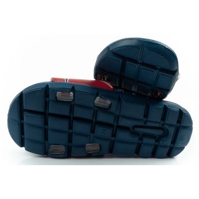 9. Leomil buty klapki chłopięce Spiderman lekkie wsuwane bajkowe Marvel