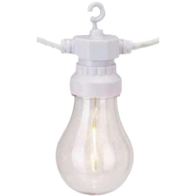 11. GIRLANDA OGRODOWA PARTY LIGHT 20LED A60 BIAŁY KABEL