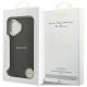 8. Etui Guess 4G Stripe MagSafe na iPhone 17 - czarne