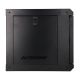 2. Extralink LITE 6U 530X400 WALL-MOUNTED RACKMOUNT CABINET BLACK Stojak wolnostojący/ścienny/podłogowy Czarny