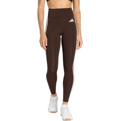 Legginsy damskie adidas Optimé Essentials 7/8 brązowe KC2947