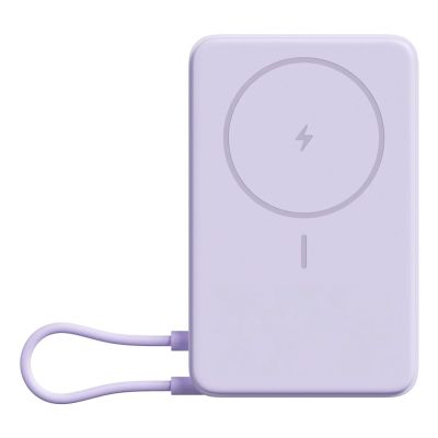 2. Xiaomi BHR08PAGL bank mocy Litowo-jonowa (Li-Ion) 5900 mAh Bezprzewodowe ładowanie Fioletowy