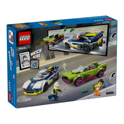 2. LEGO City 60415 Pościg radiowozu za muscle carem