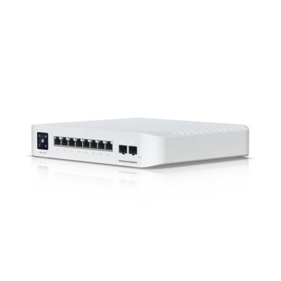 9. Switch UBIQUITI USW-PRO-XG-8-POE UniFi Pro XG 8 PoE Zarządzany L2/L3 10G Ethernet (100/1000/10000) Obsługa PoE Szary