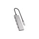 2. Conceptronic HUBBIES16G huby i koncentratory USB 3.2 Gen 2 (3.1 Gen 2) Type-C 10000 Mbit/s Szary