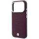 6. Etui BMW Sign Centered Deboss MagSafe na iPhone 17 Pro Max / 18 Pro Max - bordowe