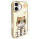 2. Etui Nimmy Cool&Cute 2.0 Cat na iPhone 16 - zielone