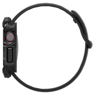 4. Etui Spigen Rugged Armor na Apple Watch 10 46 mm - czarne