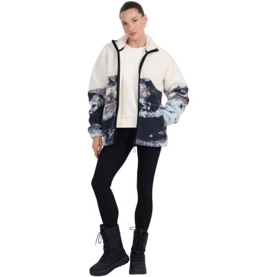 10. Bluza polarowa 4F U351 multikolor allover 4FWAW25TFLEU351 90A