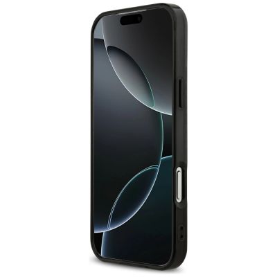 5. Etui Mercedes AMG IML Double Layer Rhombs MagSafe na iPhone 18 Pro Max / 17 Pro Max - czarno-czerwone