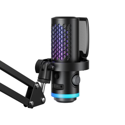 2. Mikrofon gamingowy BOYA CastMic G40B  z ramieniem przewodowy USB-C - czarny
