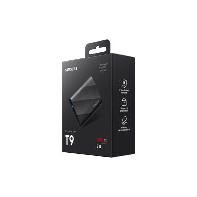 30. Samsung MU-PG2T0B 2 TB USB Type-C 3.2 Gen 2 (3.1 Gen 2) Czarny