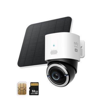 Eufy 4G LTE Cam S330 Tubowa Kamera bezpieczeństwa IP Zewnętrzna 3840 x 2160 px Sufit / ściana / słup