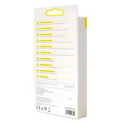 10. Kabel Baseus Cafule USB-A / Lightning 2A QC 3.0 3 m - czarno-szary