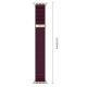 3. Pasek Tech-Protect NylonLoop na Apple Watch 44 / 45 / 46 / 49 mm - burgundowy