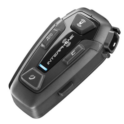 2. Interkom motocyklowy INTERPHONE U-COM 8R, komplet na 2 kaski