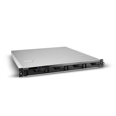 7. NAS Asustor Lockerstor 4RD AS6504RD, 1U rack, 4x (3.5" SATA HDD/ 2.5" SSD), Intel ATOM C3538, 8GB DDR4 SODIMM (Max.128GB), 1GbE x2, 2.5GbE x2, 1x PCIe Gen3, 4x USB 3.2 Gen, AES-NI, MyArchive, SSD Caching, Snapshot, EZ connect, EZ Sync, rail, Redundant 250