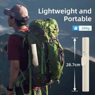 8. Selfie Stick Tech-Protect L09S z tripodem - beżowy