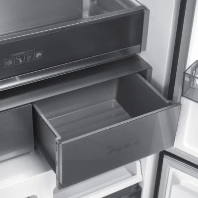 7. Lodówka Multi Door Total No Frost Slot-In MPM-503-SSI-11 czarne szkło