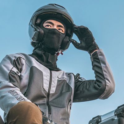 9. Kominiarka Wozinsky WKM-03B maska na twarz motocykl rower zimowa balaklava - czarna