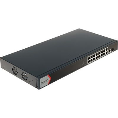 2. Switch POE DS-3E1518P-EI(V2) 16-portowy SFP Hikvision