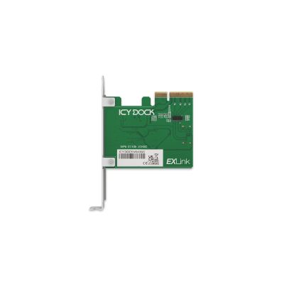 8. IcyDock MCIO 4i to PCle 5.0 x4 PCle Adapter with Redriver