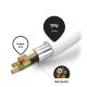 4. Kabel SBS TECABLELIGTC1W USB-C - Lightning z certyfikatem MFi, 1m - biały