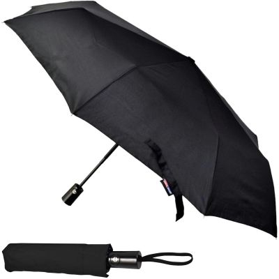 PARASOL KRÓTKI AUTOMATYCZNY CZARNY SEMI LINE