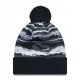 2. Czapka zimowa New Era Tottenham Hotspur F.C. Black Bobble Knit Beanie Hat - 60363502