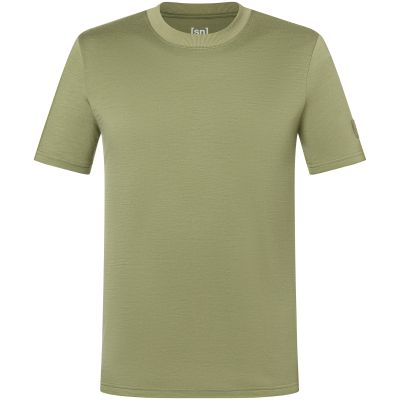 Koszulka męska SUPER.NATURAL M Casual RIB BIO J TEE khaki