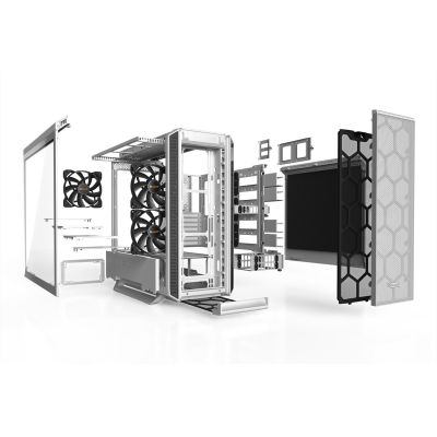 8. OBUDOWA BE QUIET! SILENT BASE 802 WINDOW White