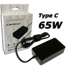 LC-Power LC-NB-PRO-65-C adapter zasilający/ inwentor Wewnętrzna 65 W Czarny
