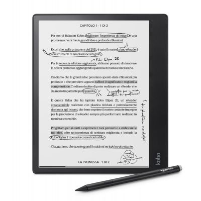 39. Czytnik Ebook Kobo Elipsa 2E 10,3" 32GB Wi-Fi Black