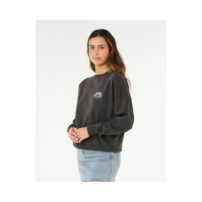 2. Bluza damska RIP CURL Bells Heritage Crew czarna
