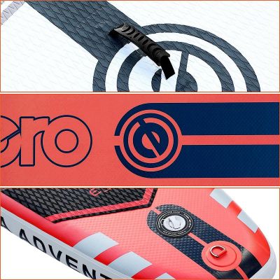 5. ZESTAW - DESKA SUP 150KG DMUCHANA ENERO 320x81x15CM SHARK