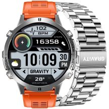 Smartwatch Gravity Grafitowy Pasek + Bransoleta GT42-4