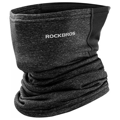 Rockbros komin sportowy LF7759 ocieplany czar-szar
