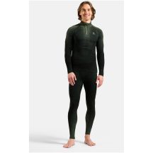 Spodnie Odlo BL BOTTOM long PERFORMANCE WARM BLACKCOMB zielone