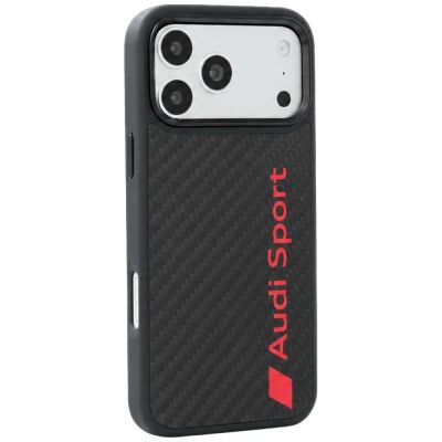 3. Etui Audi R8 Carbon Fiber MagSafe na iPhone 18 Pro Max / 17 Pro Max - czarne