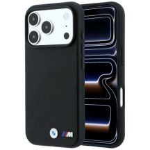 Etui BMW M Tire Track Metal Logo MagSafe na iPhone 17 Pro / 18 Pro - czarne
