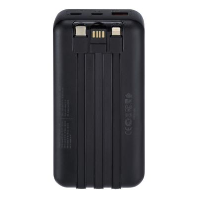 5. Rivacase VA2221 bank mocy Litowo-polimerowy (LiPo) 20000 mAh Czarny