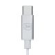 3. Słuchawki 3mk Wired Headphones przewodowe ze złączem USB-C - białe