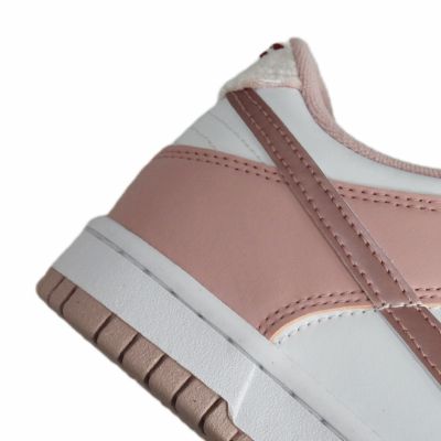 10. Buty dziecięce sneakersy damskie Nike Dunk Low GS Velvet Pink Różowe - DO6485-600