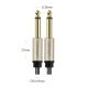 5. Kabel Ugreen AV128 10639 mono TS jack 6,35mm / jack 6,35mm 3m - szary